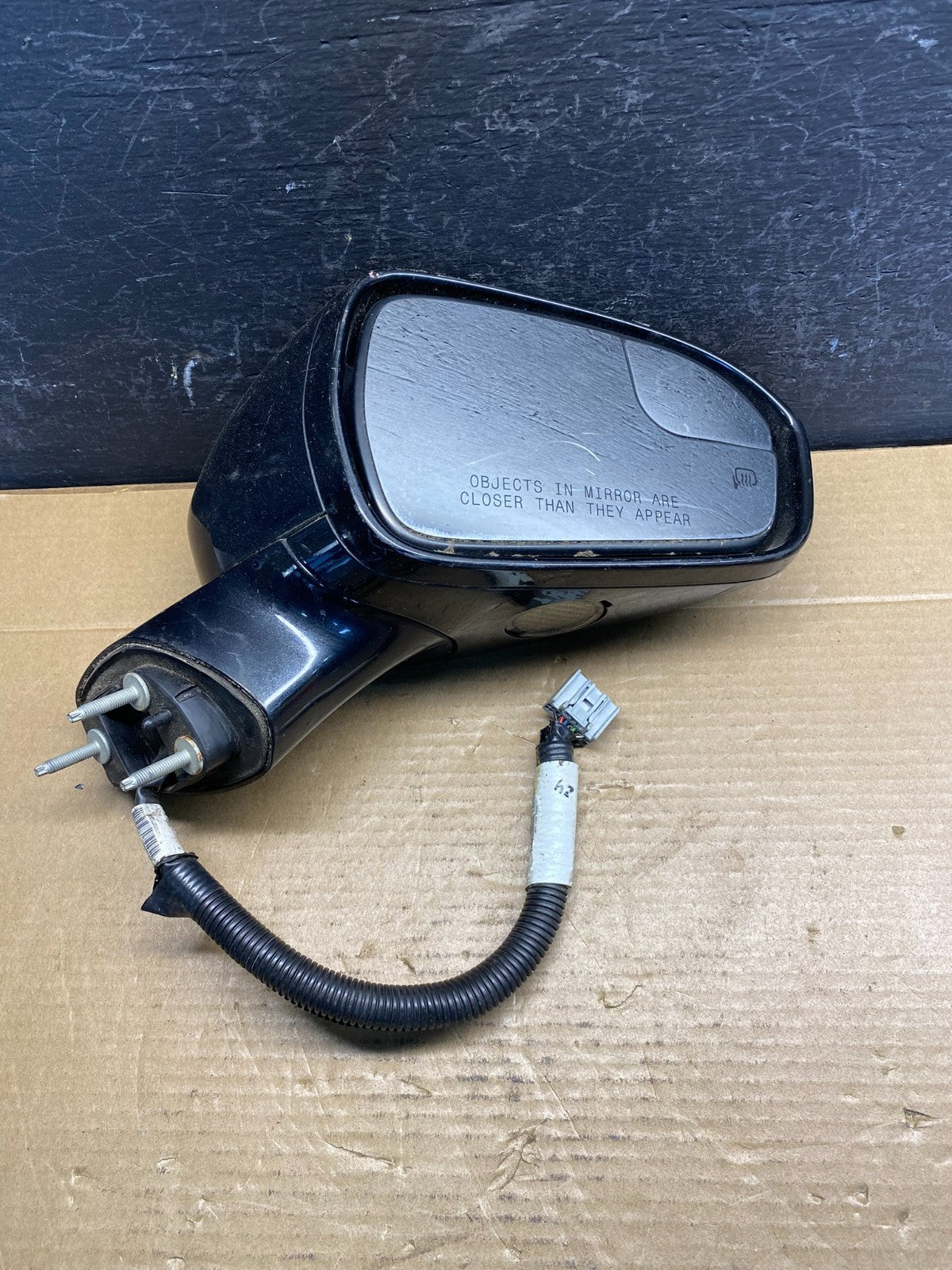 2013-2015 Ford Fusion Right Passenger RH View Door Heated Mirror AD6651 DW8