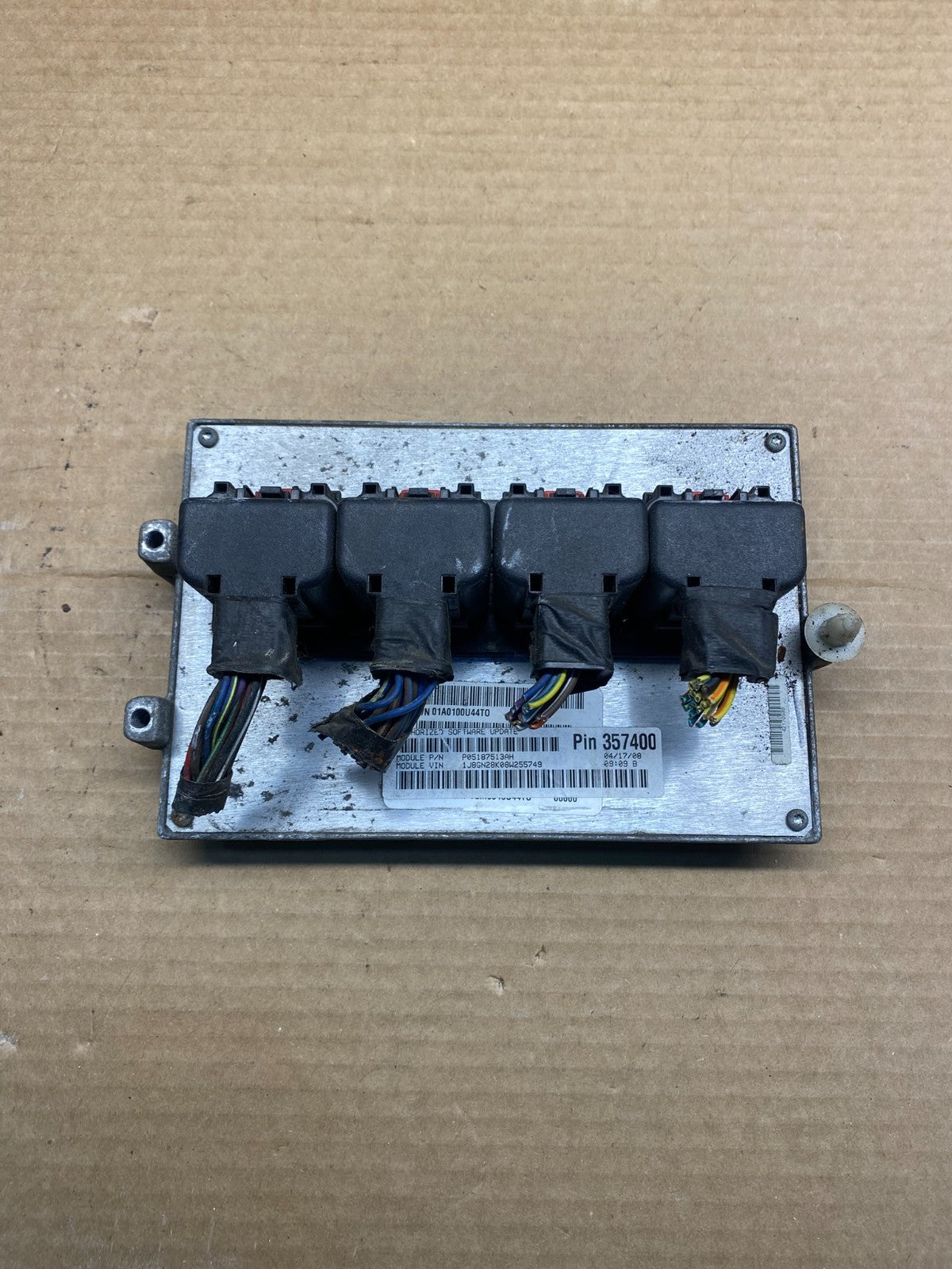 2008 Jeep Liberty Dodge Nitro 3.7L Engine Control Unit ECU ECM af7754 DG0