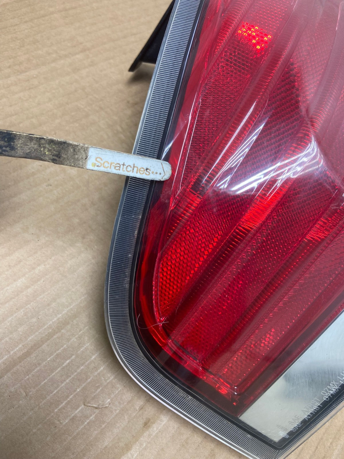 2007 to 2010 Lincoln MKX Left Driver Lh Side Tail Light AI6903 LK3