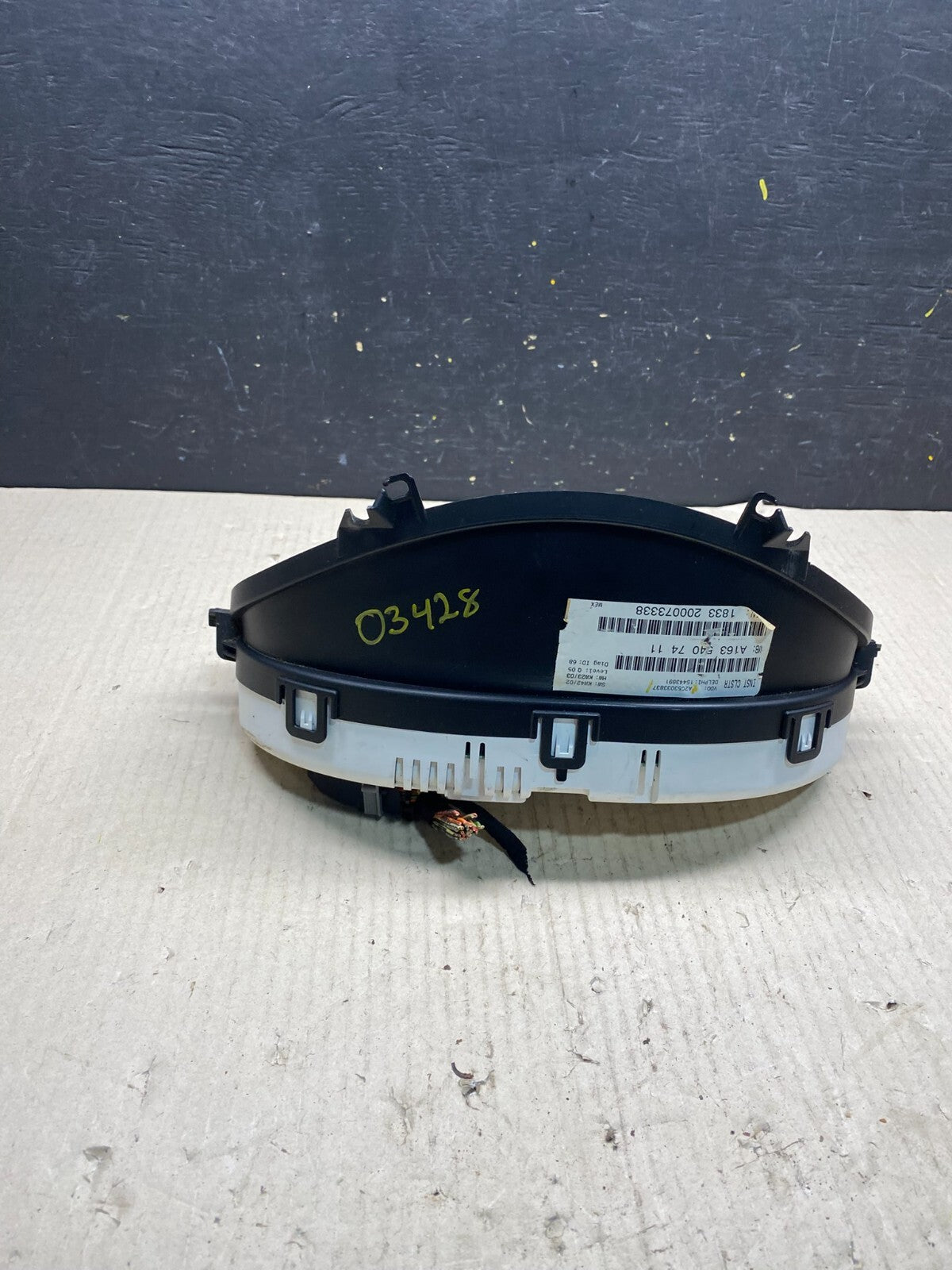 2002 - 2005 Mercedes ML500 ML350 Instrument Cluster Speedometer o3428 DG3
