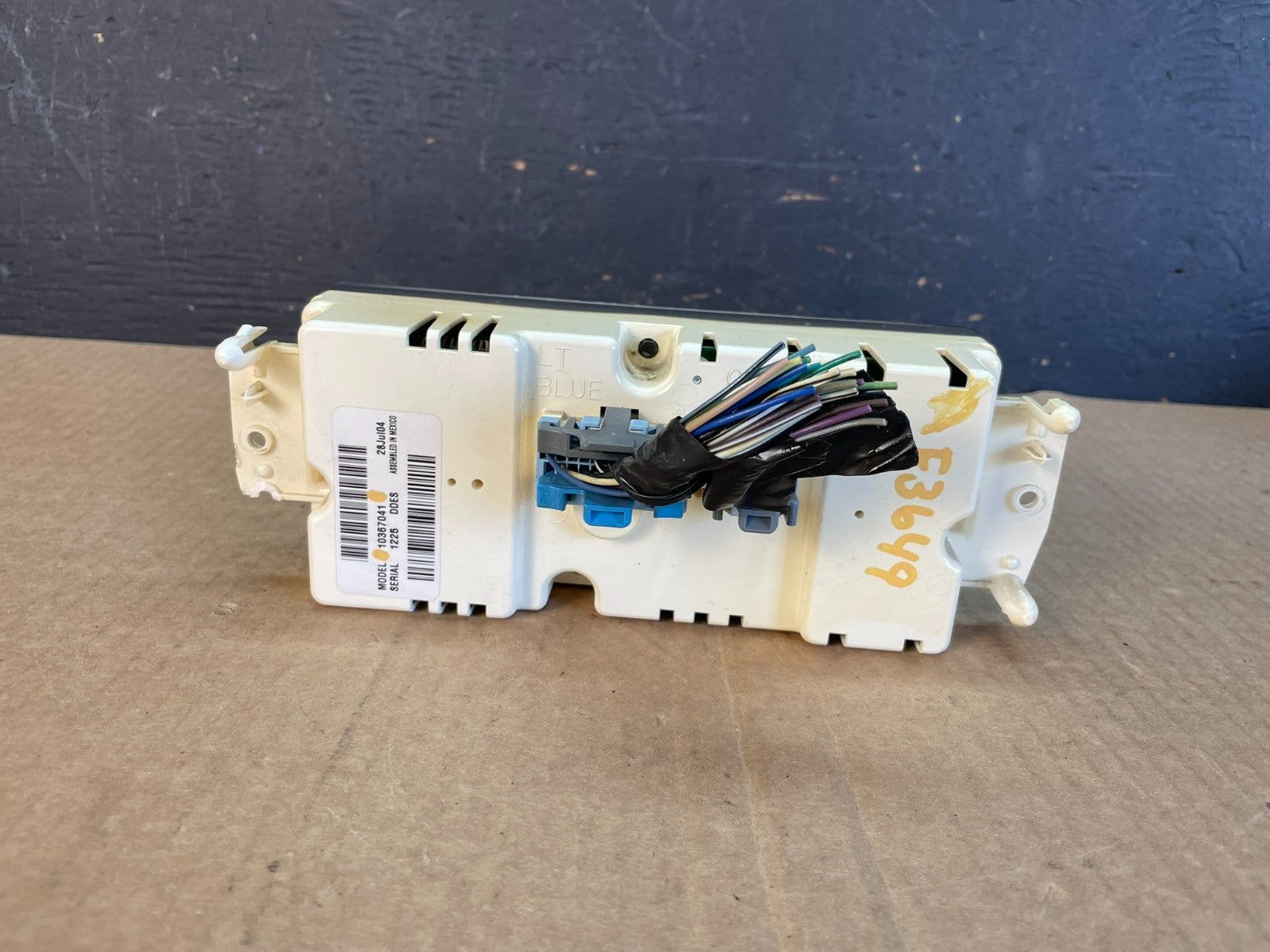 2003 to 2006 Chevrolet Silverado HVAC Heater Climate Control Module AF3649 DW5