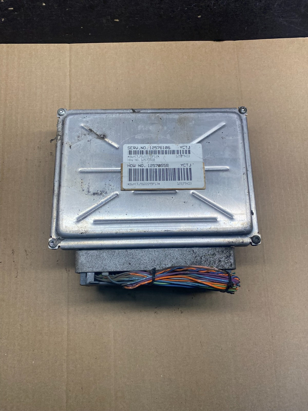 2003 Chevrolet Astro Ecu Engine Control Module Unit Ecm 12576106 AH1719 DG0