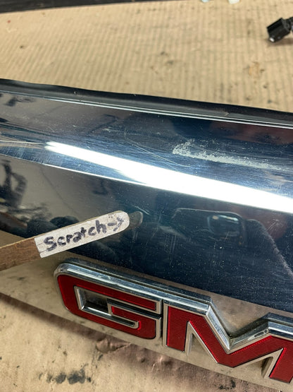2011-2015 GMC Terrain Tailgate Liftgate Chrome Finish Molding Camera M2961 DG3