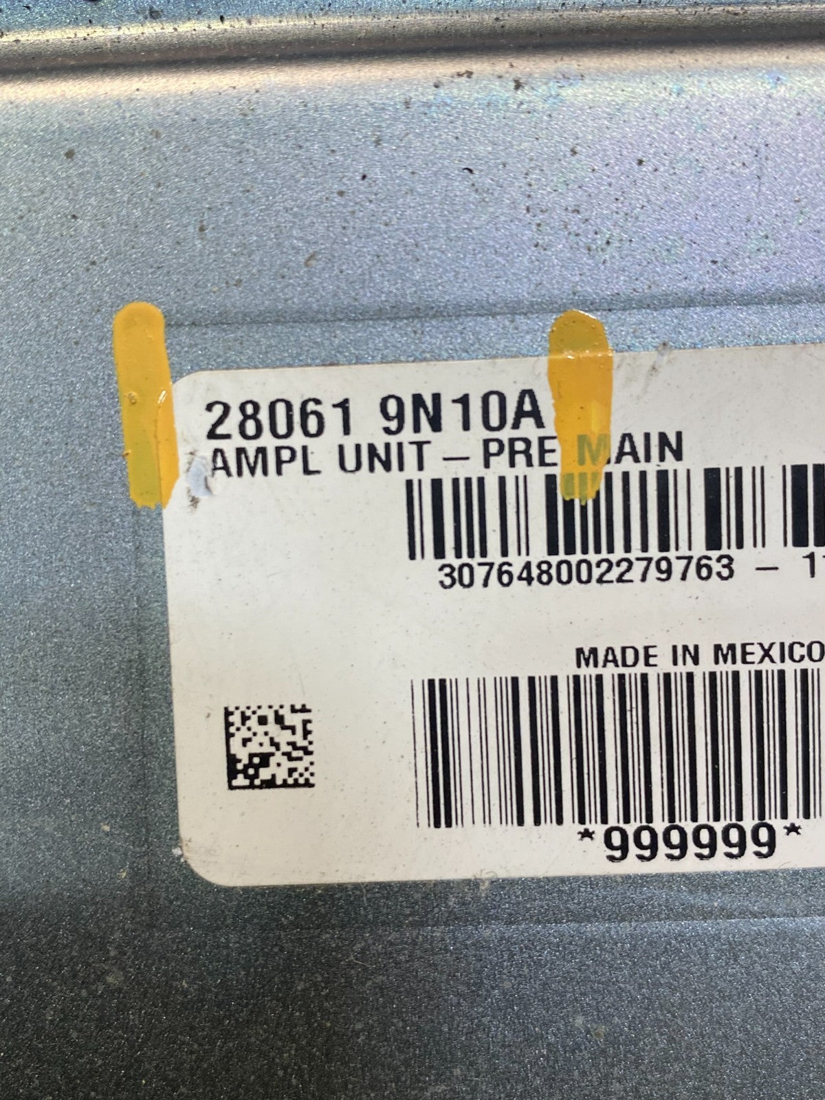 2009 to 2014 Nissan Maxima Radio Audio System Amplifier Module AMP AB3970 DG2