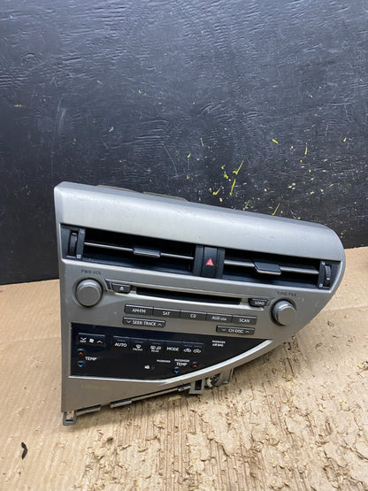 2012 - 2014 Lexus RX450H Climate Radio Control Air Vent Panel Bezel V9989 DG0