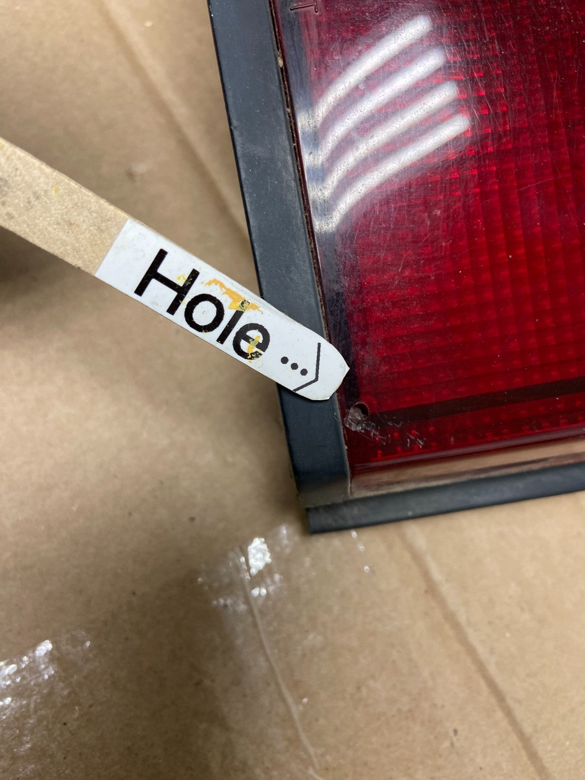 1990 to 1991 Honda Civic DX EF Sedan Left Driver Side Tail Light AA86164