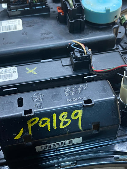 2008 to 2010 Jeep Grand Cherokee Center A/C Heater Climate Control OEM p9189 DG7