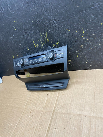 2007-2013 Bmw X5 AC Heater Climate Control Temperature Panel Trim Oem AA4696 DG3