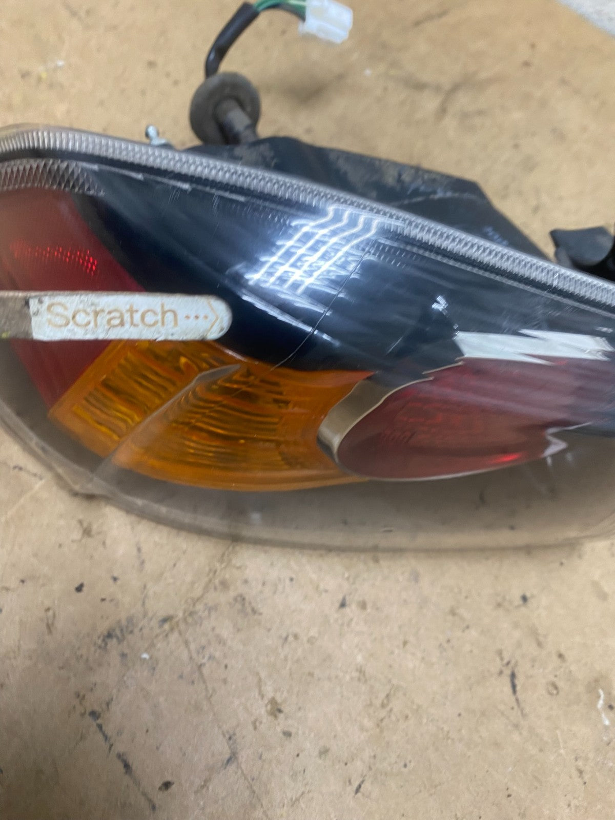 2008-2015 Mitsubishi Lancer Evo 10 X Left Driver LH Tail Light OEM X5682 DW3