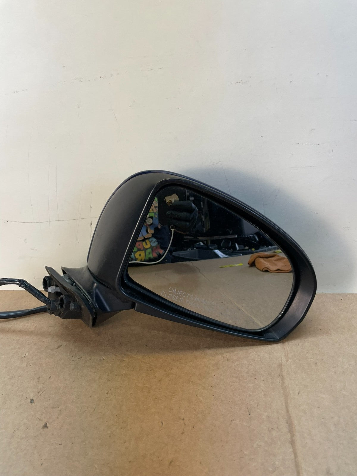2010 to 2015 Toyota Prius Right Passenger RH Side View Door Mirror AH6217 DW9