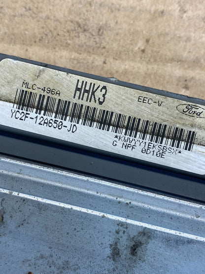2000 Ford Van E150 E250 5.4L Engine Control Unit ECU ECM Module AH9874 DW2