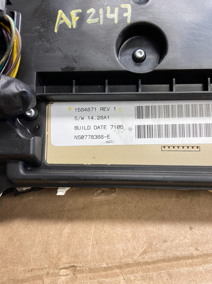 2007 Chevrolet Colorado Instrument Cluster Speedometer AF2147 DG6