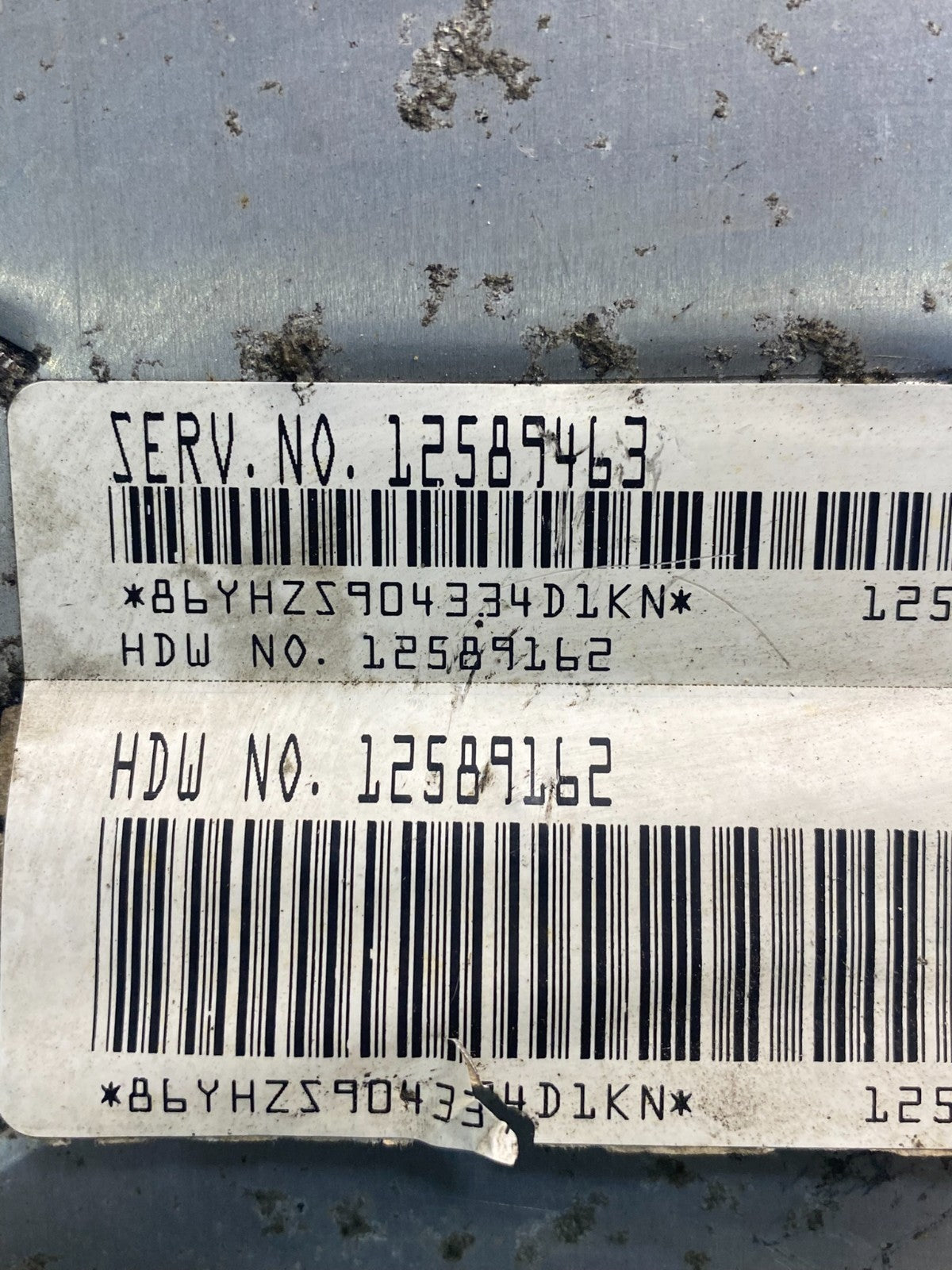 2003-2006 Chevrolet Tahoe Silverado Engine Control 12589463 ECM ECU ah1727 DG2