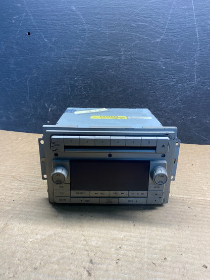 2007 Lincoln Mkx Am Fm Cd Player Radio Navigation Screen Display af7821 DG0