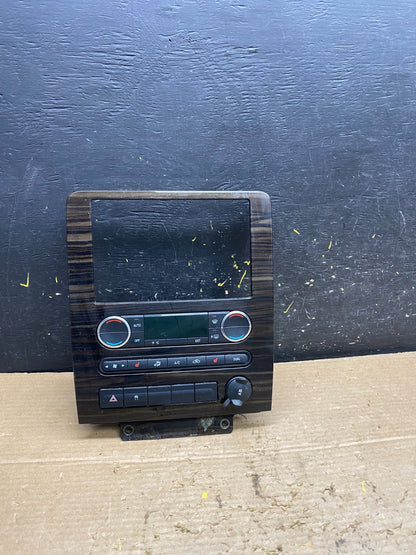 2008-2009 Ford Taurus Front Center Console Climate Radio Control Panel X1362 DG0