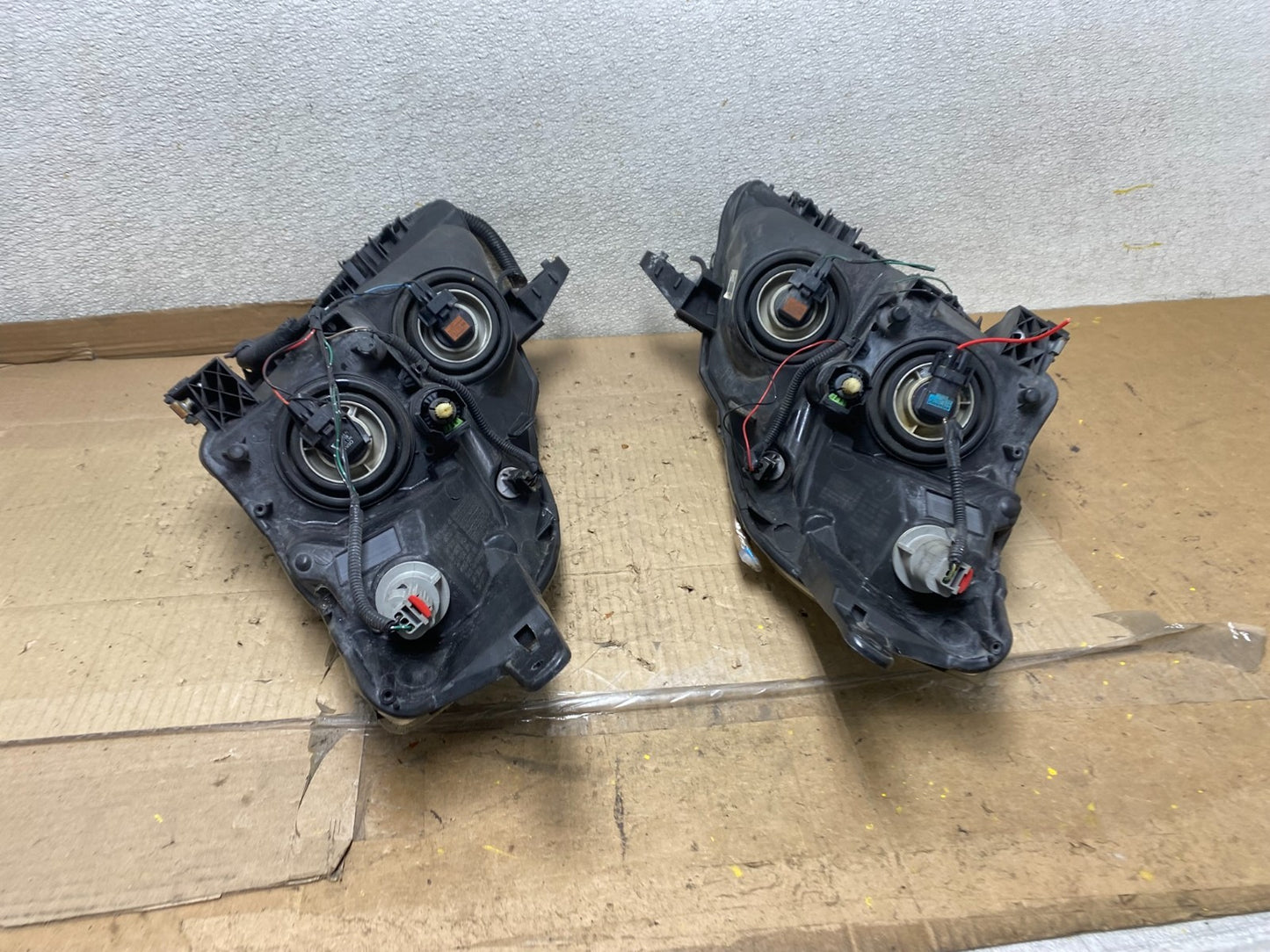 Sedan 2007 2008 2009 Nissan Altima Left+Right Set Headlights U6511 DW12