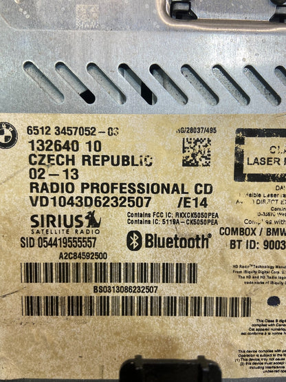 2011-2016 Mini Cooper Am Fm Cd Player Radio Receiver  OEM Y7632 DG6