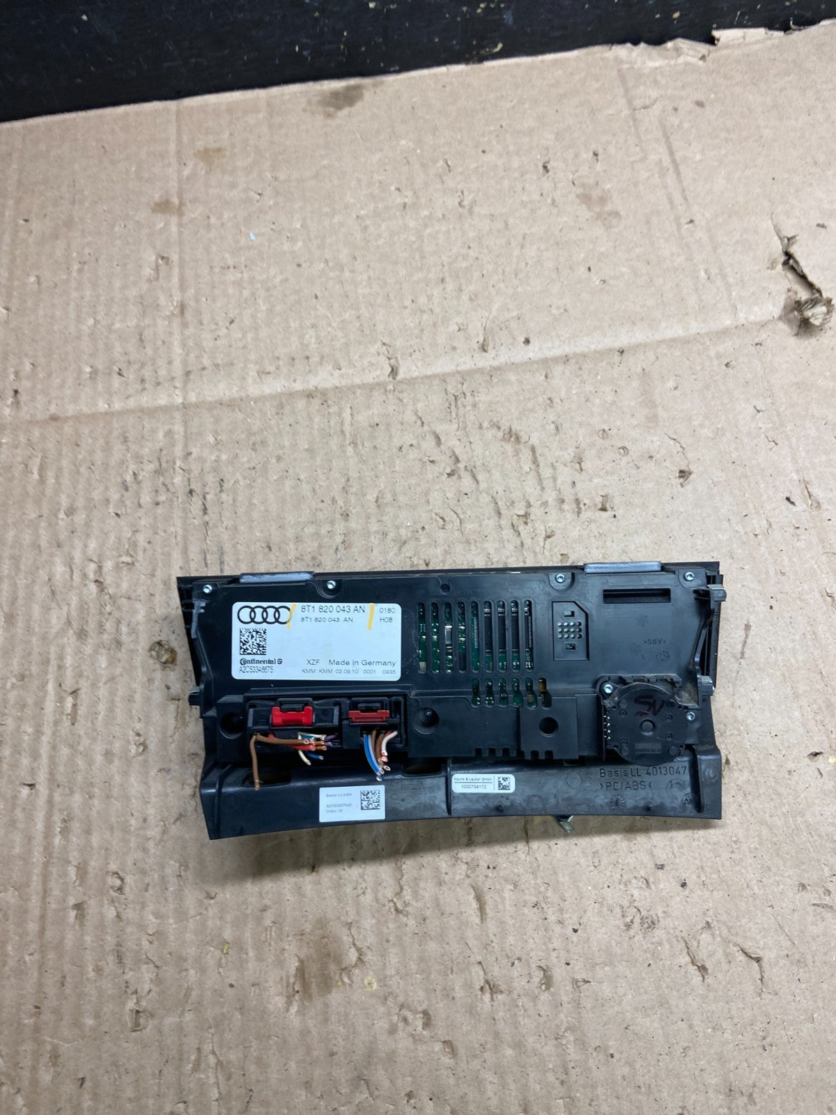 2008 - 2012 Audi A4 A5 Front Heater AC Climate Control Panel Oem Y5446 DG3
