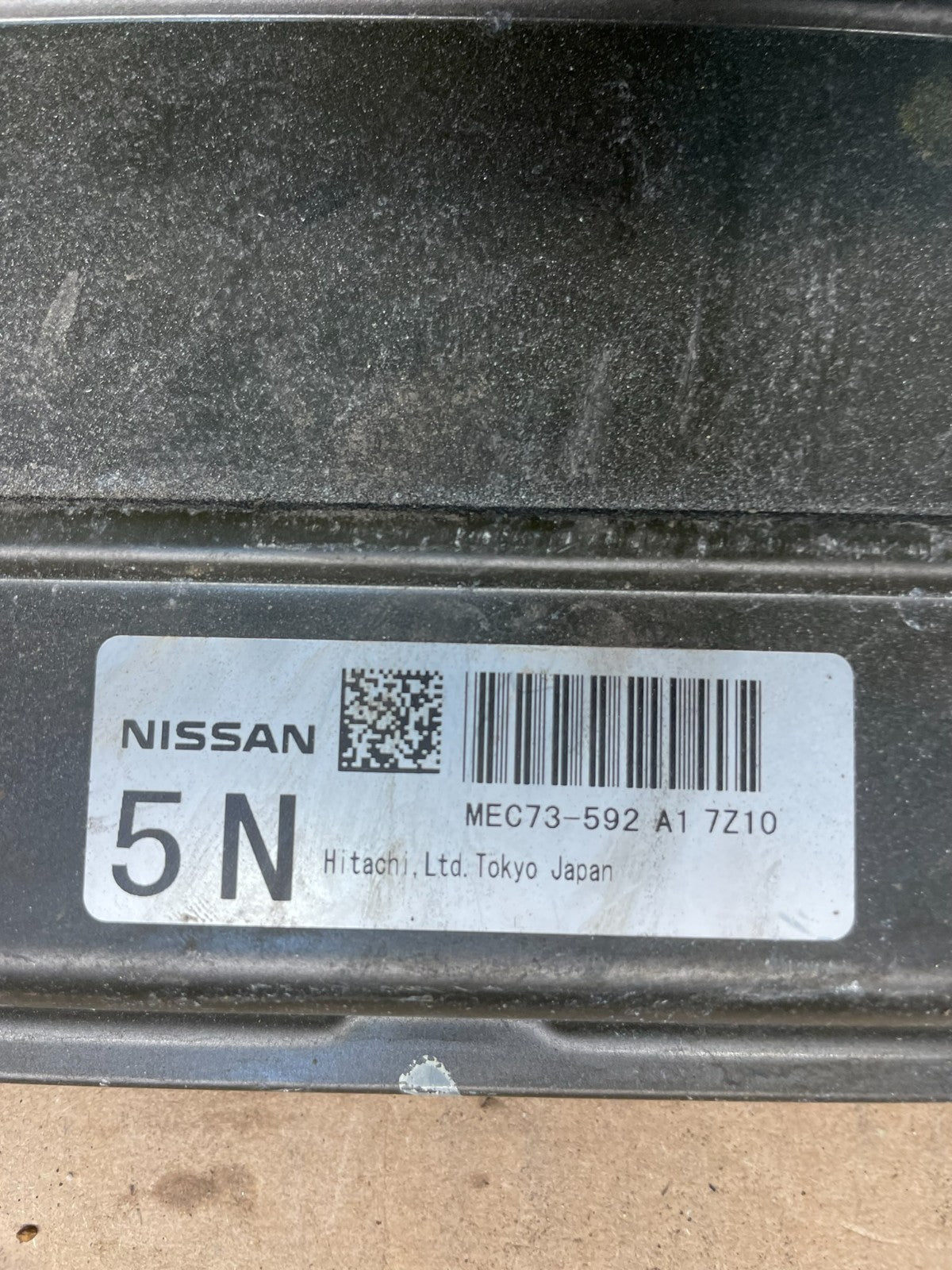 2008 Nissan Armada QX56 5.6L Engine Control ECM Module mec73-592 a1 s8154 DG3