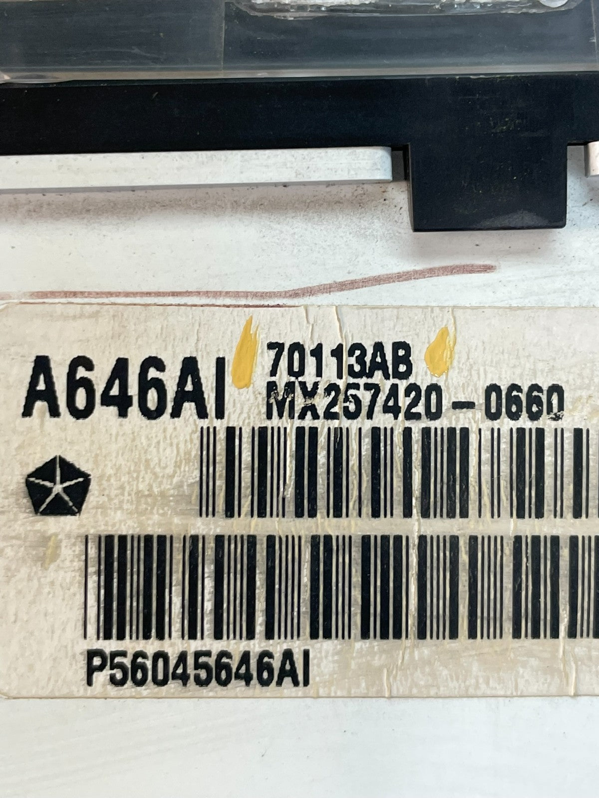 2003 Dodge Durango 4.7L Speedometer Instrument Cluster Gauge ae3393 DG7