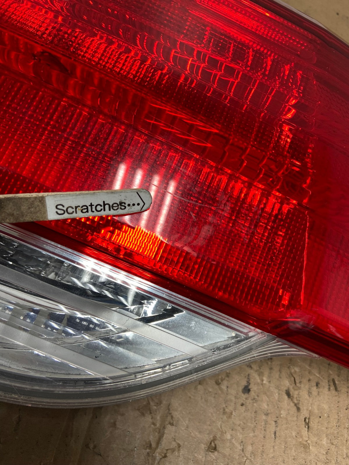 2008 to 2010 Honda Odyssey Left Driver LH Side Tail Light Inner AD8846 LK3