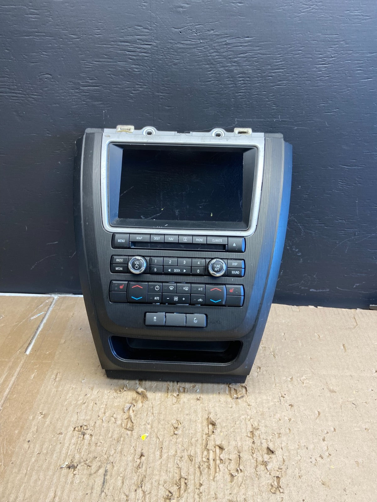 2010 to 2012 Ford Fusion Radio Climate Control A/C Control OEM ab5887 DG0