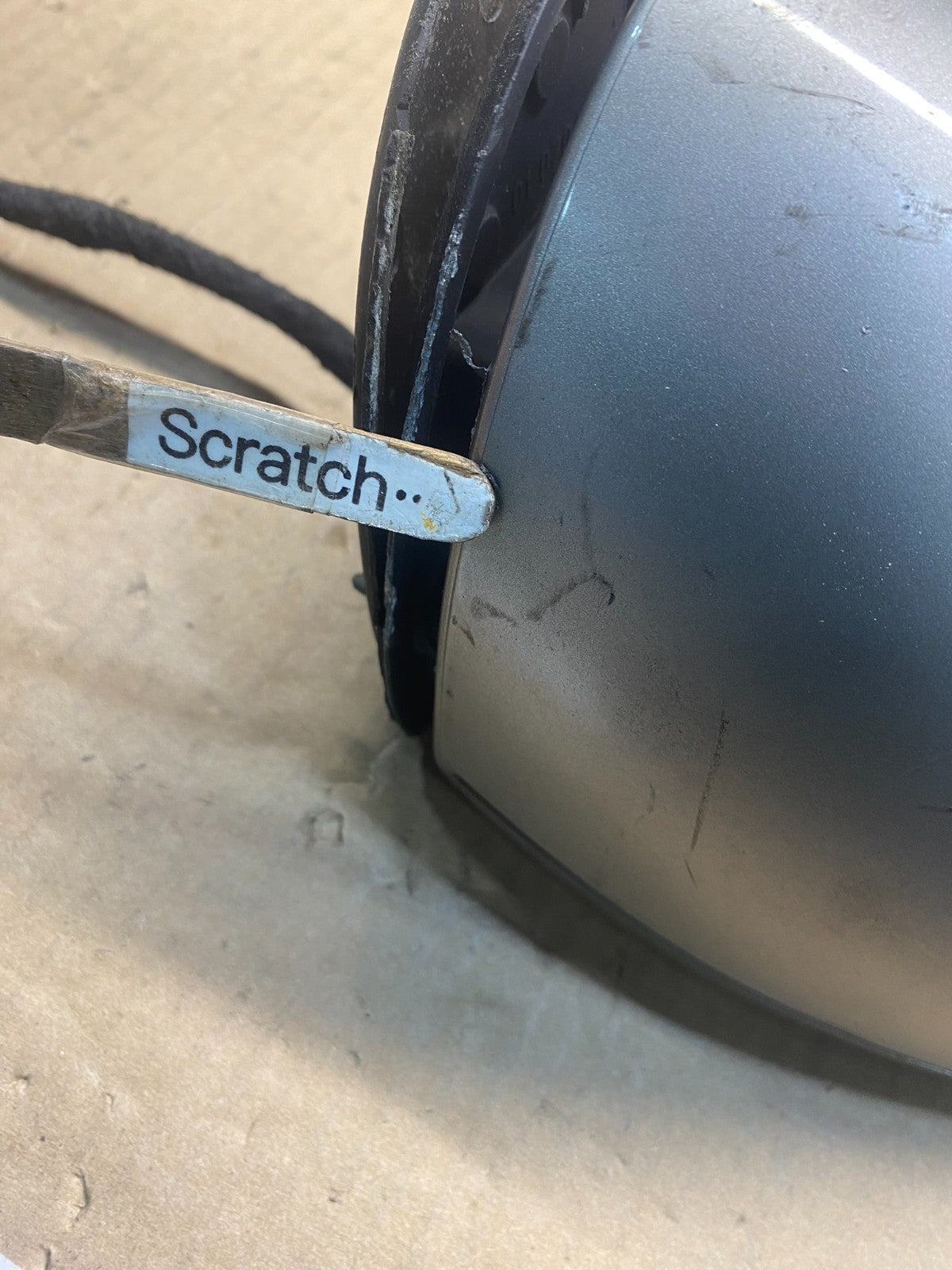 2003 to 2006 Mercedes E-Class Right Passenger RH Side View Door Mirror ah3454 DG8