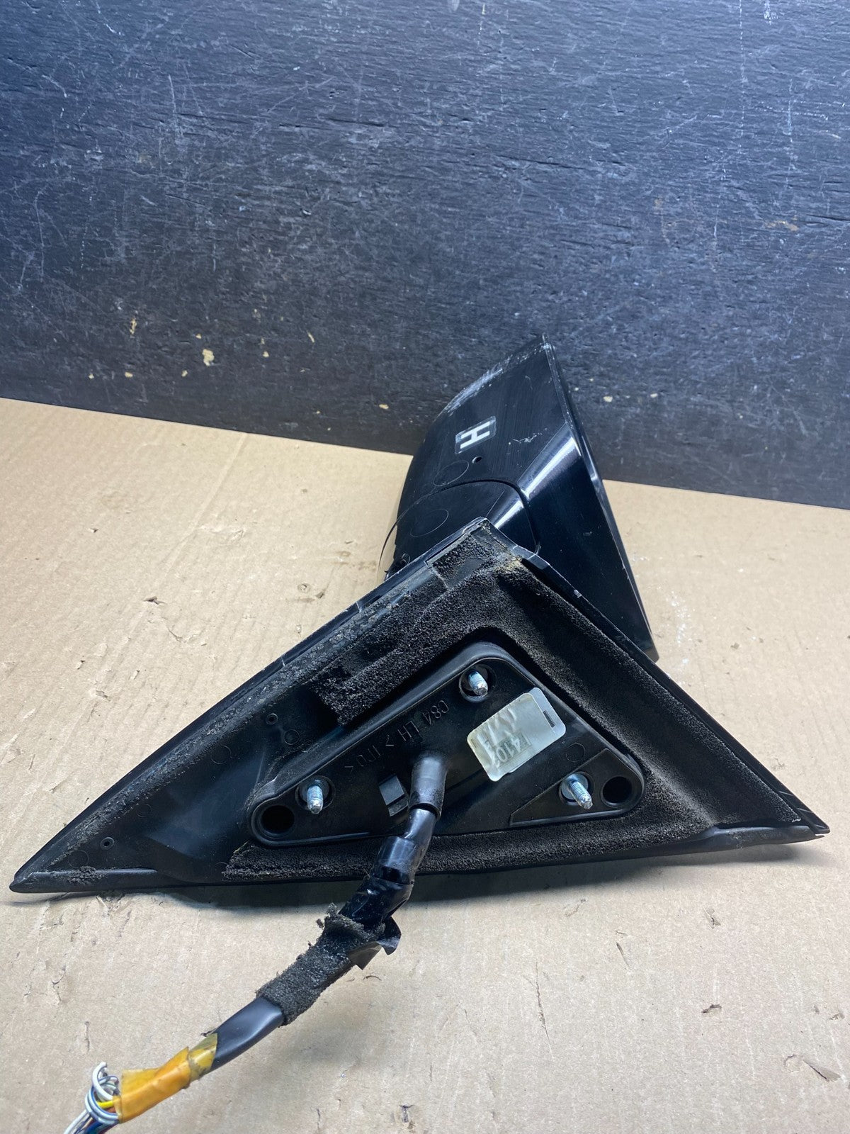 2009 to 2014 Nissan Maxima Left Driver Side View Door Trn Sig Mirror AJ0470 DW4