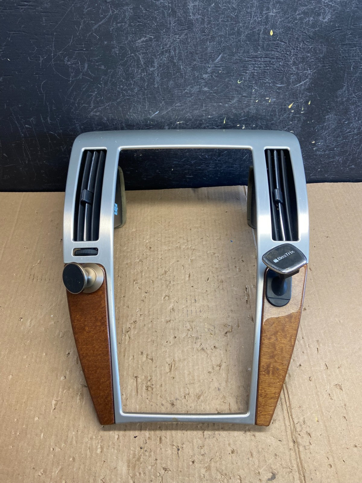 2008-2011 Cadillac STS Center Dash Trim Radio Bezel Vent Wood AE4105 DG0