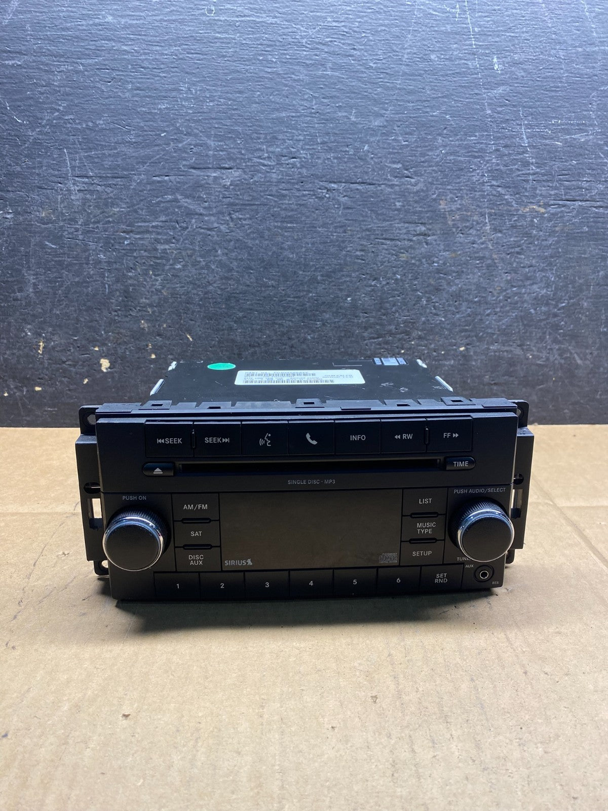 2007-2012 Chrysler Dodge Jeep Ram Radio CD MP3 AUX Receiver AI9911 DW0
