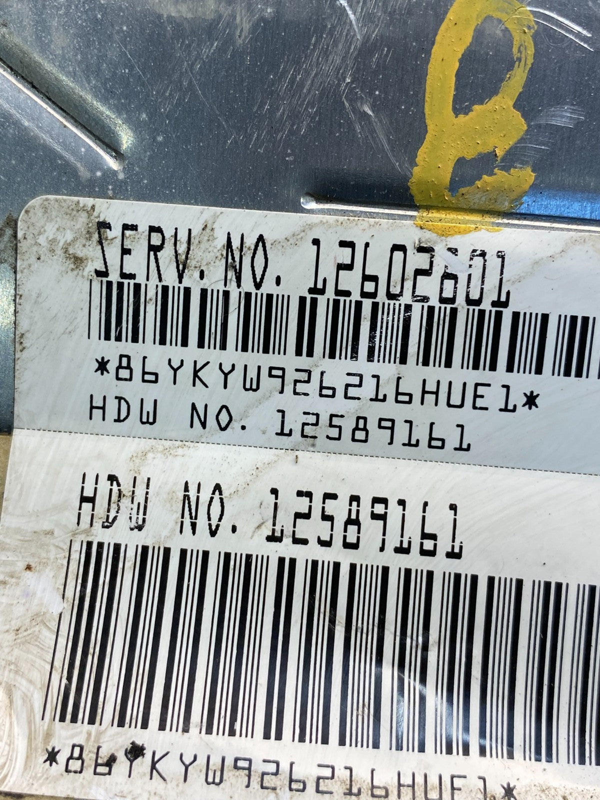 2005 Chevrolet Astro Ecu Engine Control Module Unit Ecm 12602801 AI7346 DG2