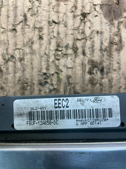 1998 1999 Ford E350 Van 4.2L Engine Control Module Unit ECU v2072 DG3