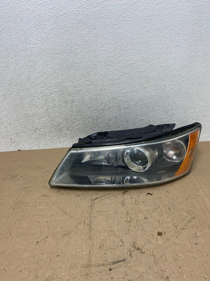 2006 to 2008 Hyundai Sonata Left Driver LH Side Headlight Halogen AG5437 DW0