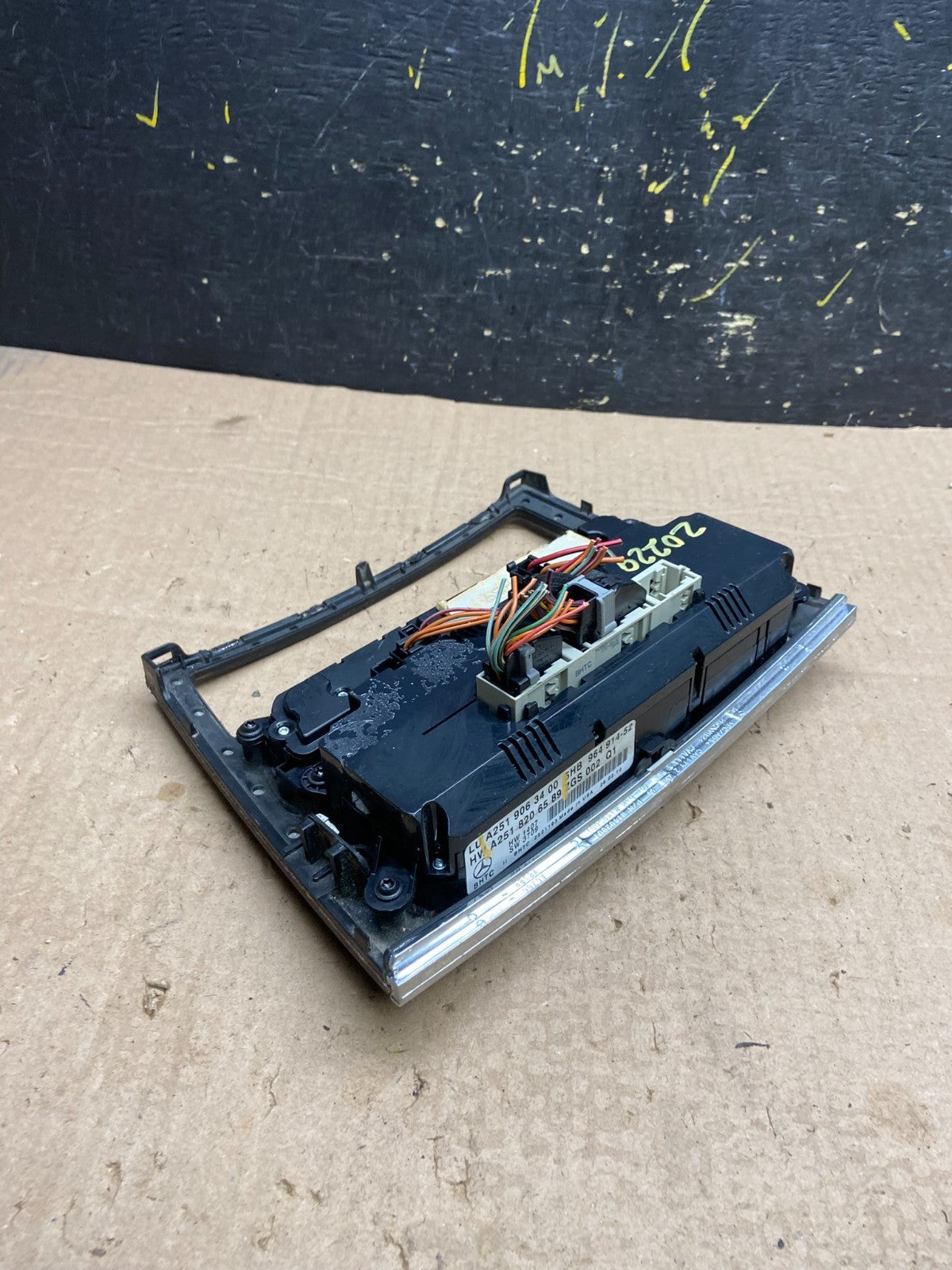 2006-2013 Mercedes X164 GL450 ML500 AC Heater Climate Control Switch Z0229 DG4