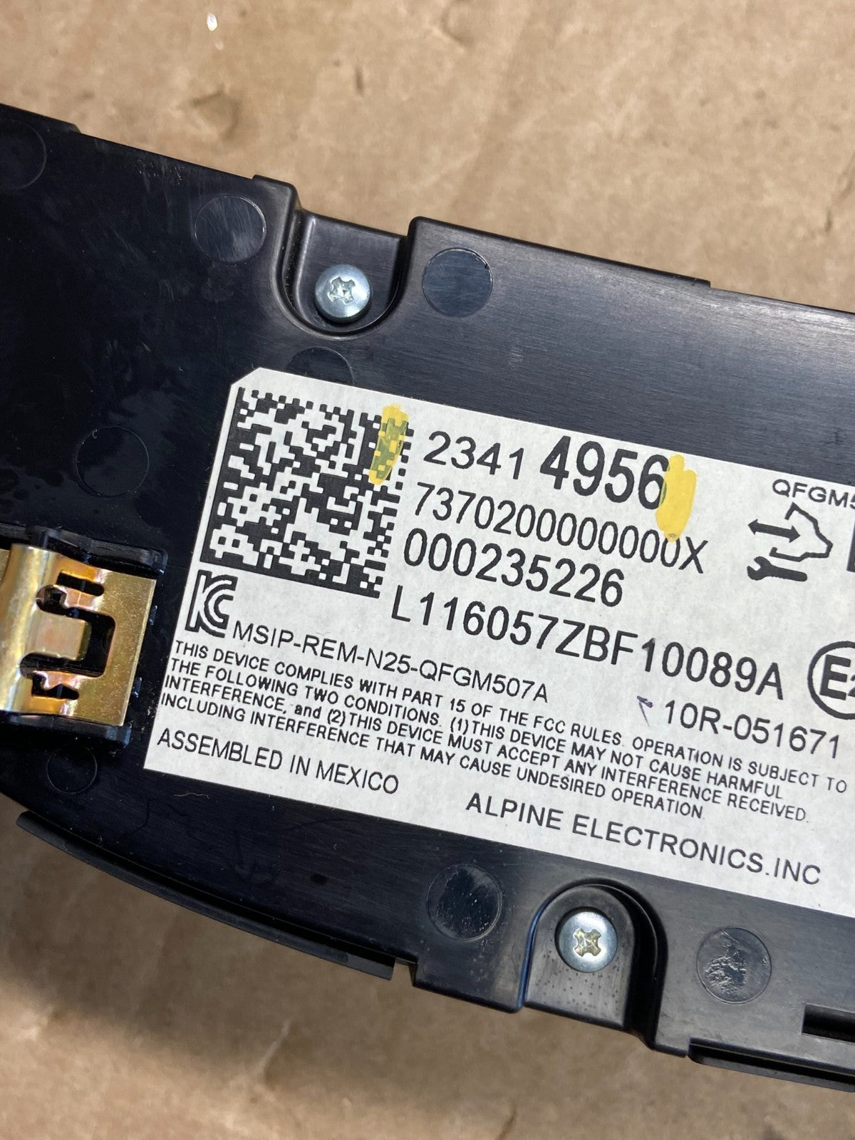 2016 to 2018 Chevrolet Malibu AC Heat Temperature Climate Control AD7195 DG5