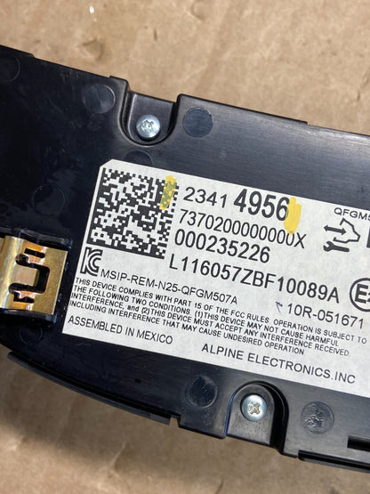 2016 to 2018 Chevrolet Malibu AC Heat Temperature Climate Control AD7195 DG5