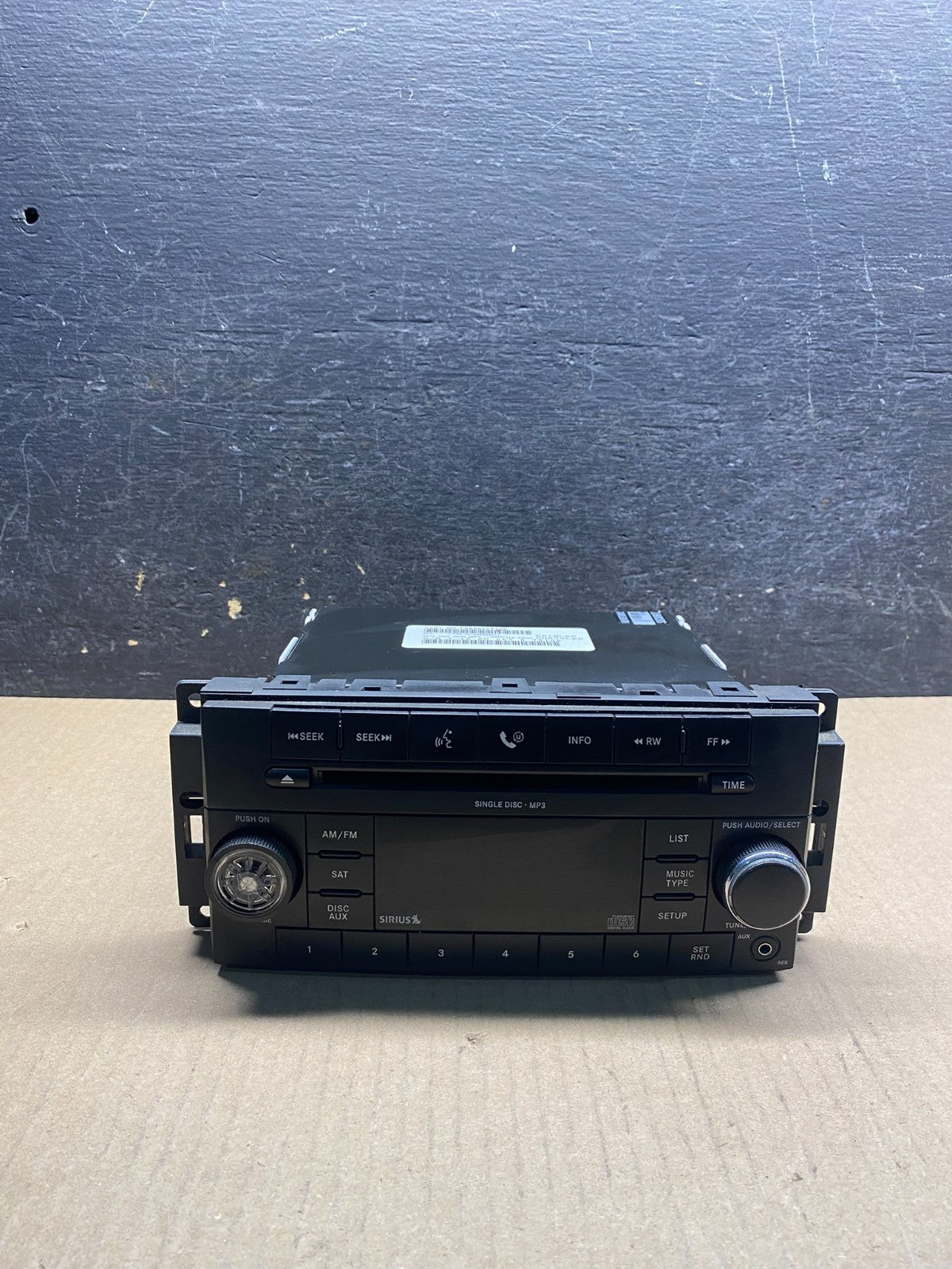 2007-2012 Chrysler Dodge Jeep Ram Radio CD MP3 AUX Receiver ai4943 DG0