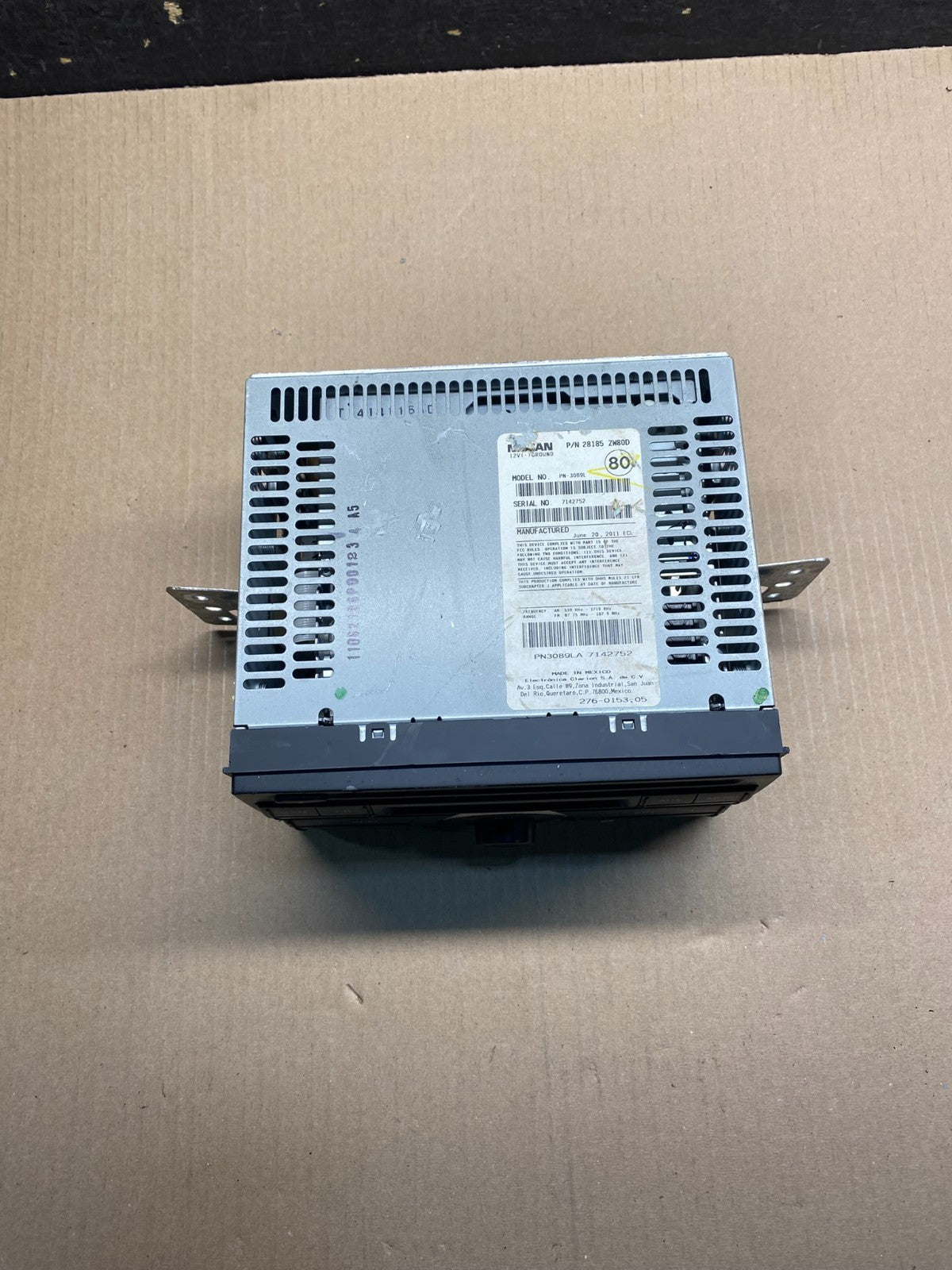 2013 - 2017 Nissan NV200 AM/FM Radio CD Player AM/FM ai7104 DG3