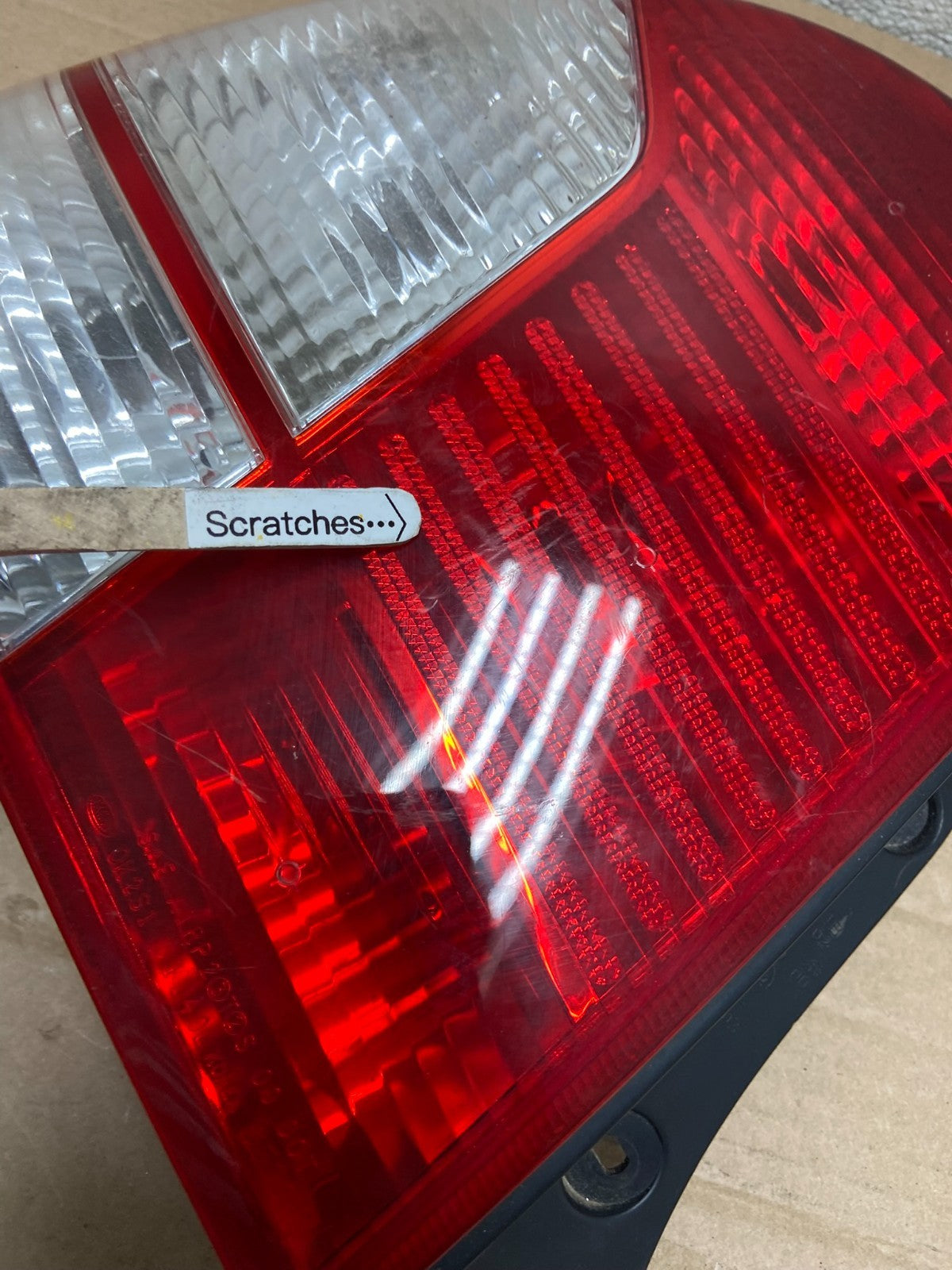 2001 Kia Spectra Left Driver Side Tail Light AA86654