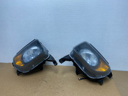 2003 to 2006 Honda Element Left+Right Side Black Headlights AC1794 DW0