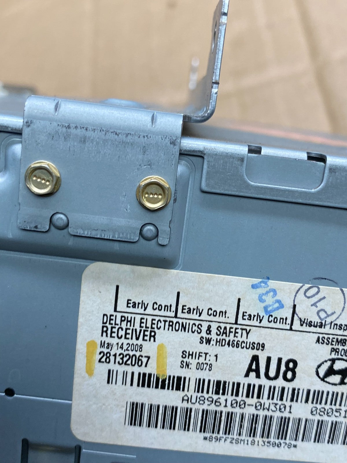 2007 to 2009 Hyundai Santa Fe AM/FM Radio CD Player Oem aa4610 DG6