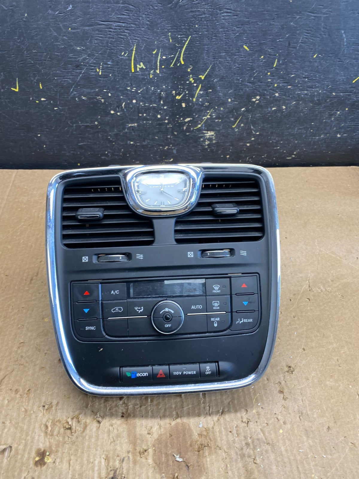 2011-2016 Dodge Grand Caravan Temperature Climate Control AC Heater Z4518 DG0