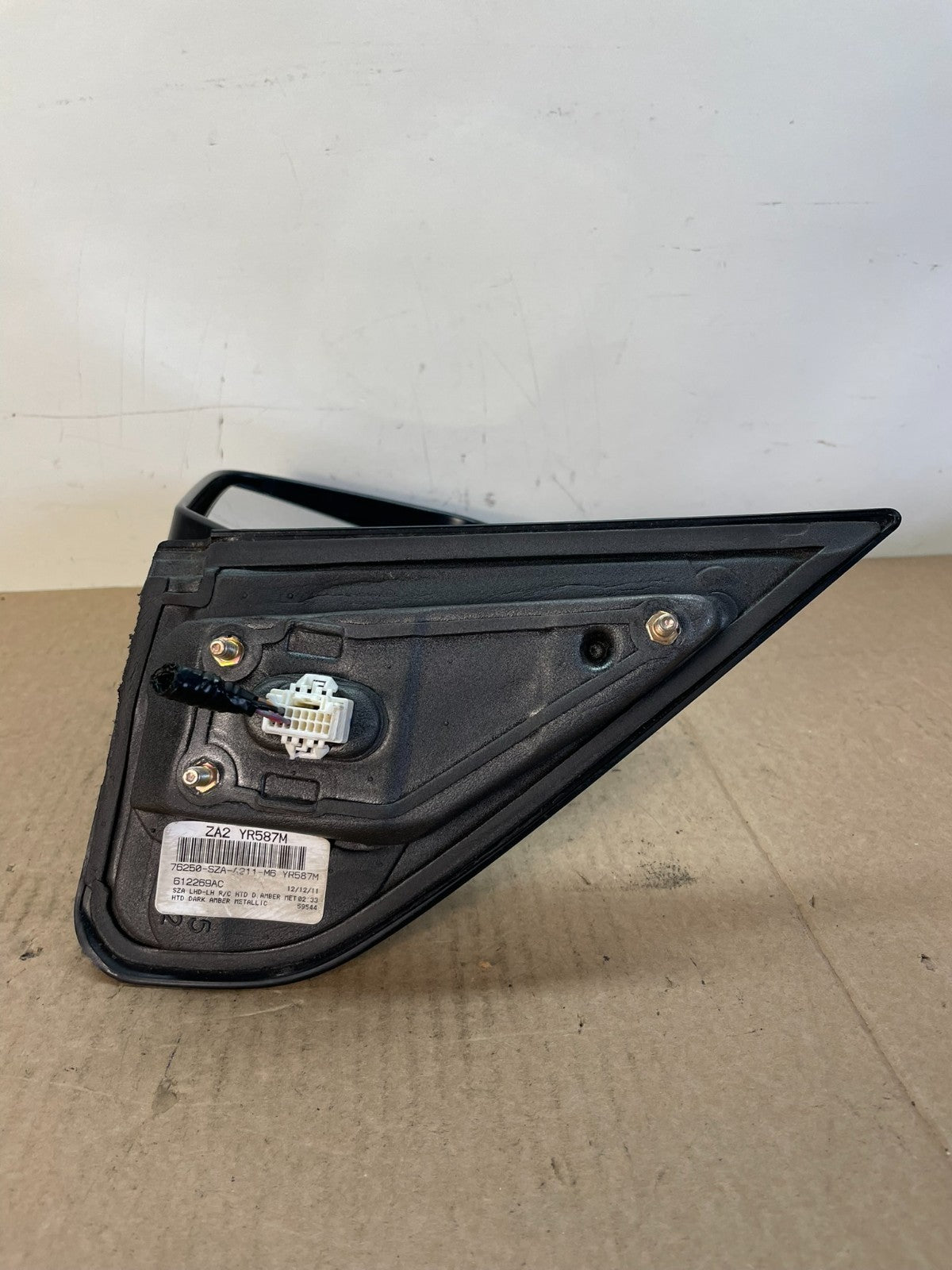 2009-2015 Honda Pilot Left Driver LH Side View Door Mirror AH6236 DW4