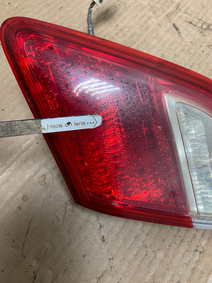2007 2008 2009 Toyota Camry Right Passenger Rh Tail Light Inner AI6566 LK4