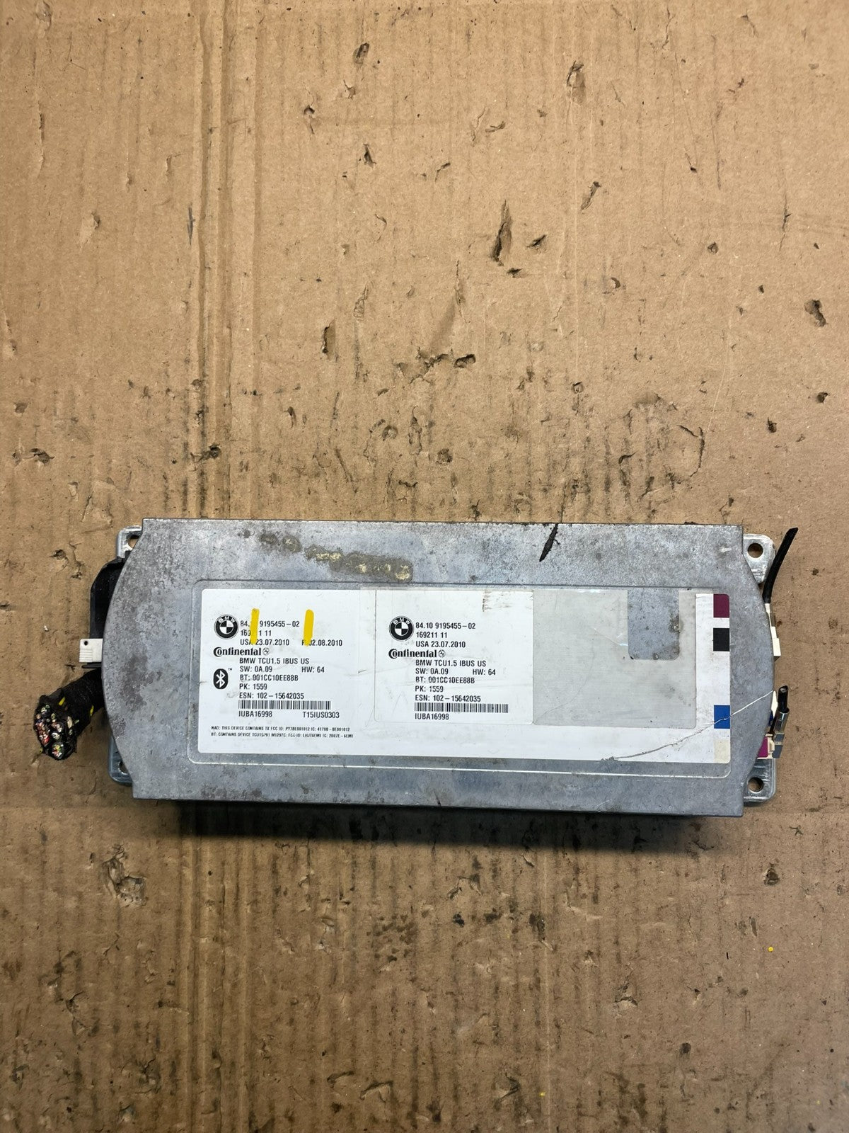 2005 to 2010 Bmw Bluetooth  Control Module Computer Telematics OEM S4700 DG0