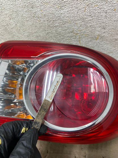 2011 2012 2013 Toyota Corolla Right Passenger RH Side Tail Light AI2248 LK4