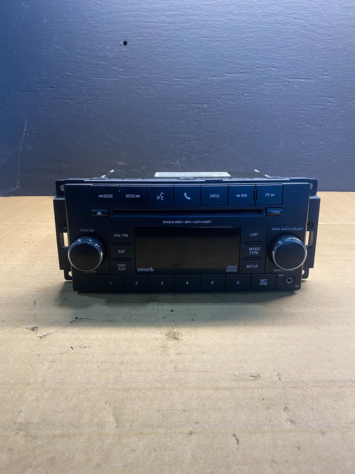 2005-2009 Chrysler Dodge Jeep Ram Radio CD MP3 AUX Receiver AB7022 DG0