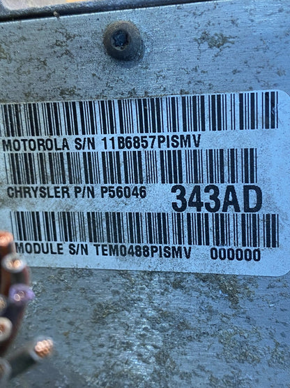 1998 Dodge Ram 5.9L Engine Control Module ECM PCM ECU p56046343ad AF7723 DG2