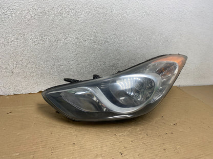 2011 2012 2013 Hyundai Elantra Left Driver Lh Halogen Headlight DEPO AG8201 DW1