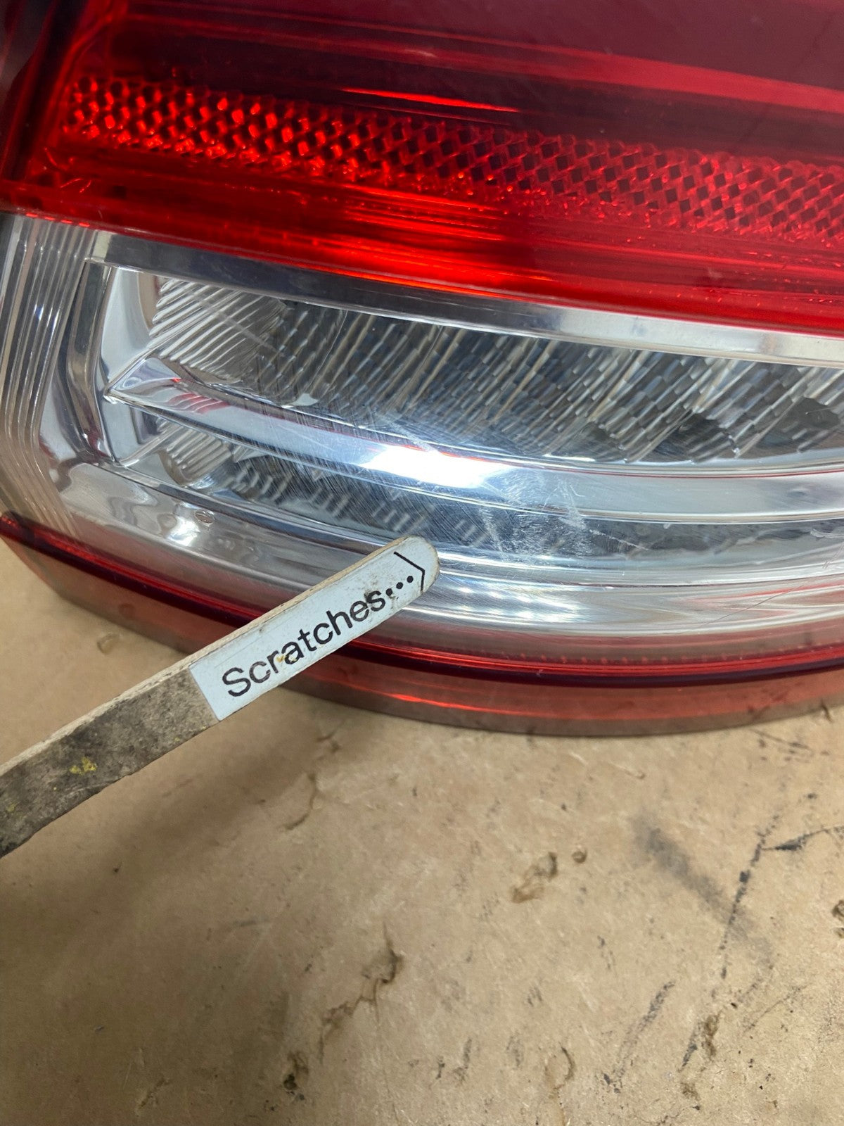 2013 to 2016 Ford Fusion Right Passenger RH Side Tail Light AD3130 LK3